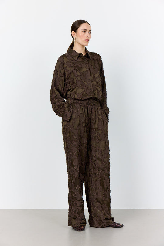 LR-NIKO 1 Byxor Mörkbrun