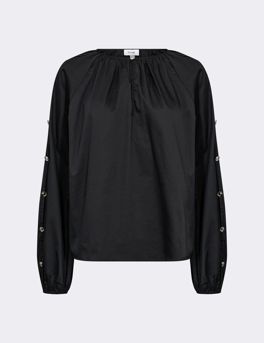 LR-ISLA SOLID 131 Blus Svart