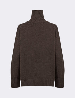 LR-PERLE 3 Pullover Ljusbrun