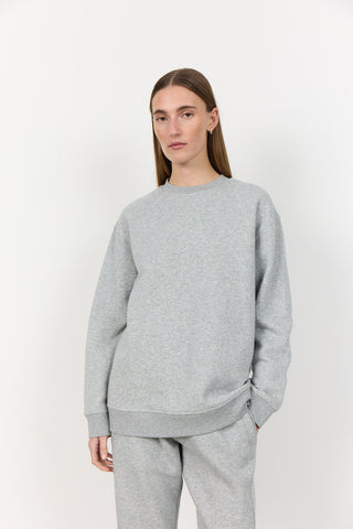 LR-NUKA 12 Sweatshirt Ljusgrått