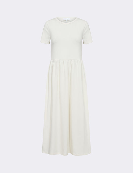 LR-NEDDIE 6 Klänning Off white