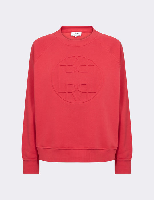 LR-NUKA 11 Sweatshirt Röd