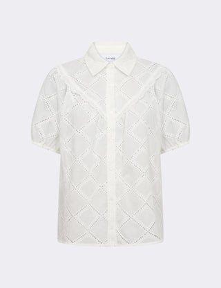 LR-ROW 2 Skjorta Off white