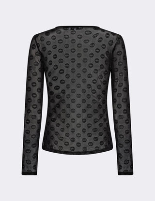 LR-TELA AOP 1 T-shirt Svart