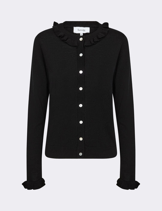 LR-ISMAILA 14 Cardigan Svart