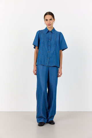 LR-HENRI 6 Skjorta Ljusblå