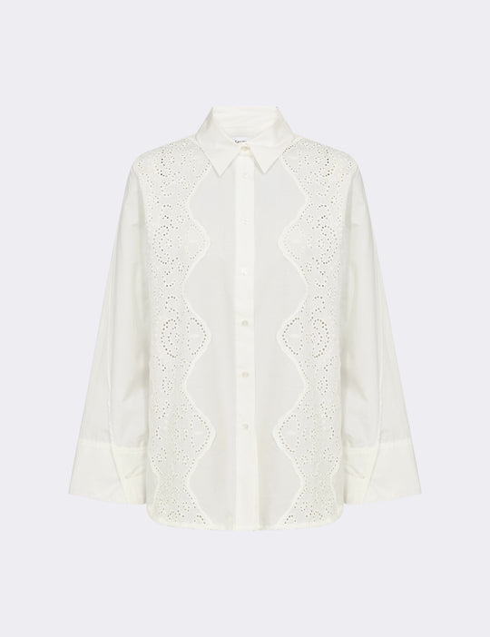 LR-ROSE 2 Skjorta Off white