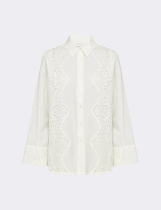 LR-ROSE 2 Skjorta Off white
