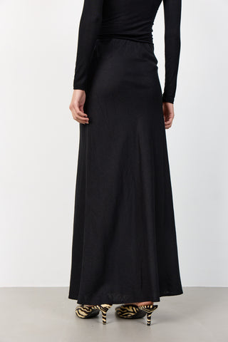 LR-NAJA 43 Kjol Svart