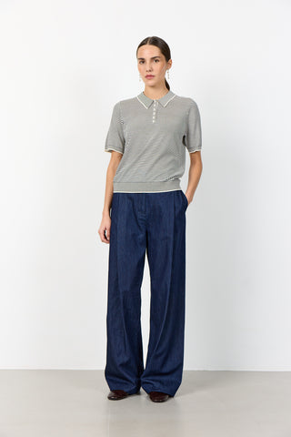 LR-PIETTA 5 Byxor mörkblå