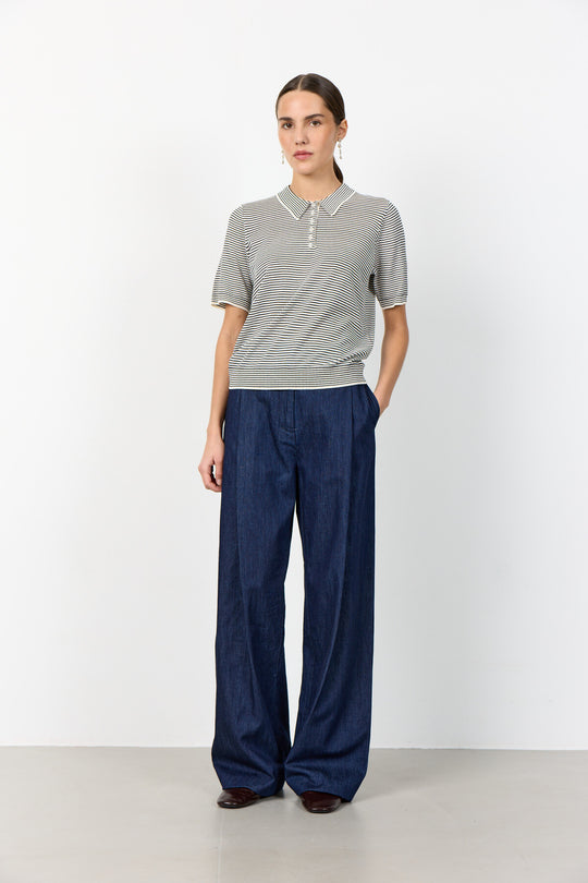 LR-PIETTA 5 Byxor mörkblå