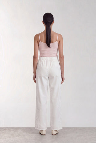 LR-ROSE 1 Byxor Off white