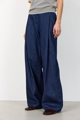 LR-PIETTA 5 Byxor mörkblå