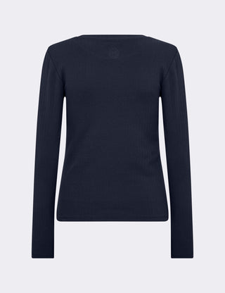 LR-NEDDIE 4 T-shirt mörkblå
