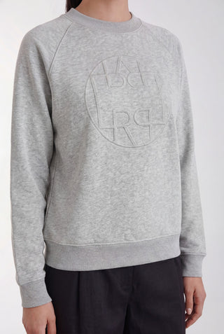 LR-NUKA 11 Sweatshirt Ljusgrått