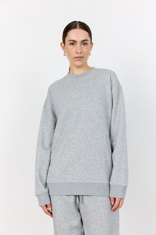 LR-NUKA 12 Sweatshirt Ljusgrått