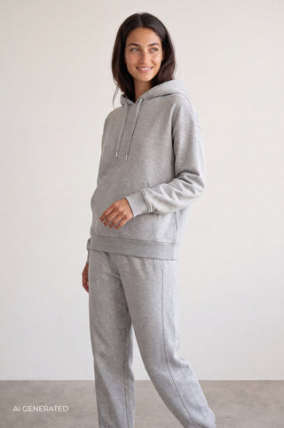 LR-NUKA 21 Sweatshirt Ljusgrått