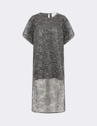 LR-KAROLINA 1 Klänning Mörkbrun