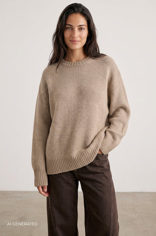 LR-PERLE 1 Pullover Sand