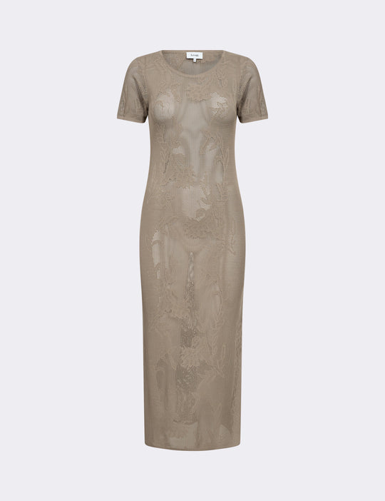 LR-RUBIE 3 Klänning Brün