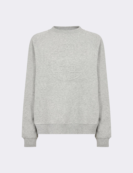 LR-NUKA 11 Sweatshirt Ljusgrått