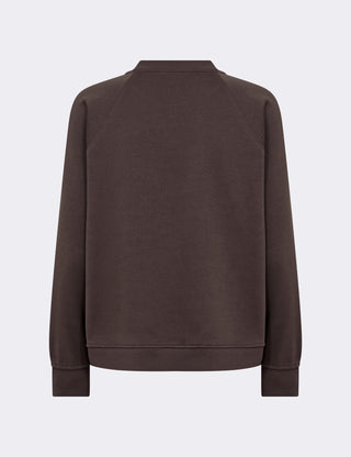 LR-NUKA 11 Sweatshirt Mörkbrun