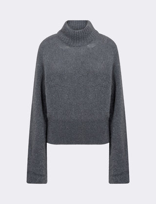 LR-NOREEN 12 Pullover Mörkgrå