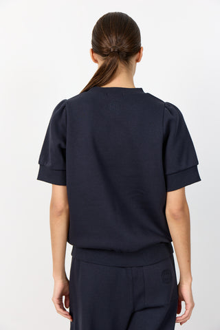 LR-NUKA 19 T-shirt mörkblå