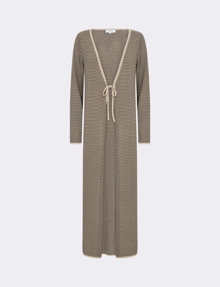 LR-LILY 2 Cardigan Mörk sand