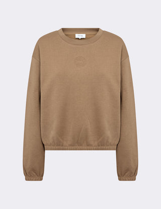 LR-NUKA 13 Sweatshirt Ljusbrun