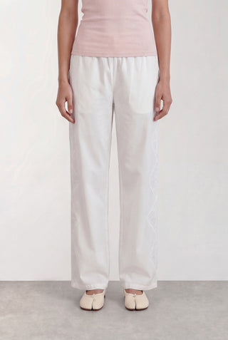 LR-ROSE 1 Byxor Off white