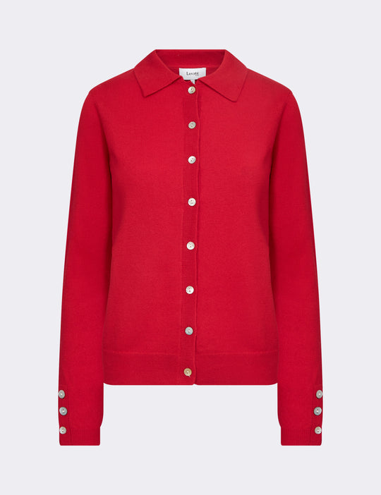 LR-ISMAILA 6 Cardigan Röd