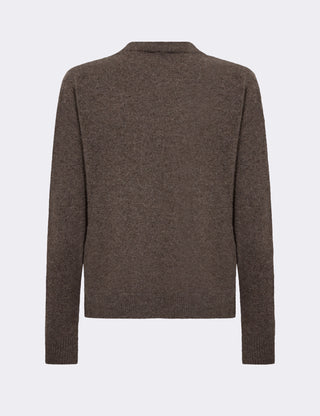 LR-ELOISE 2 Pullover Mörkbrun