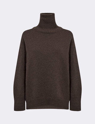 LR-PERLE 3 Pullover Ljusbrun