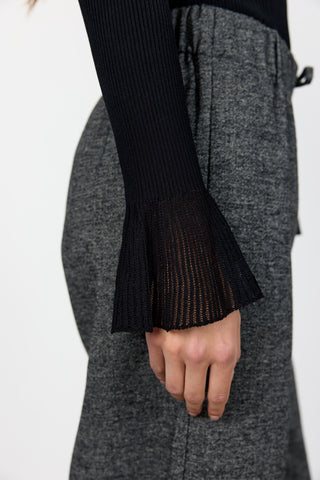 LR-OBI 1 Cardigan Svart