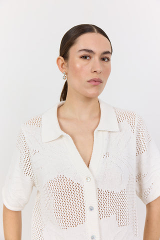 LR-LIAN 1 Skjorta Off white