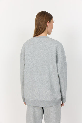 LR-NUKA 12 Sweatshirt Ljusgrått