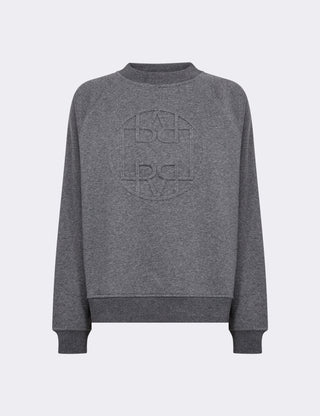LR-NUKA 11 Sweatshirt Mörkgrå