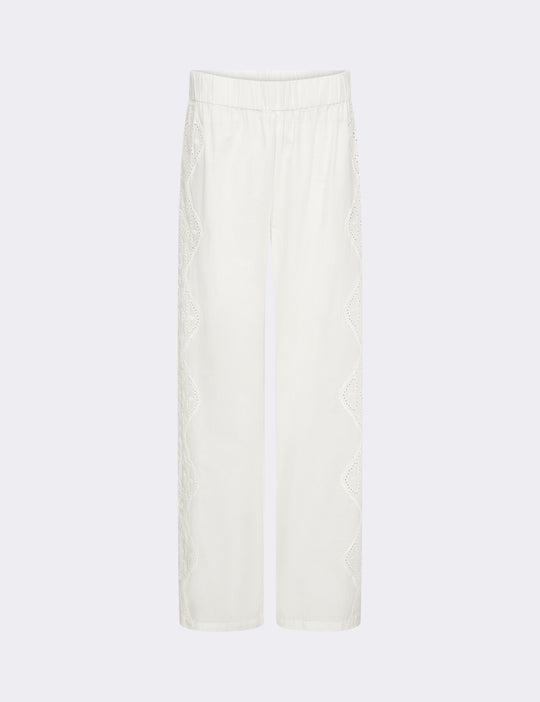 LR-ROSE 1 Byxor Off white