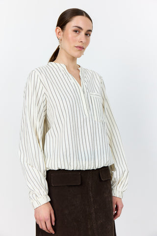 LR-NINETTE 2 Skjorta Off white