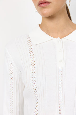 LR-PRIYA 2 Skjorta Off white