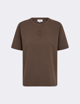 LR-KIS 7 T-shirt Mörkbrun