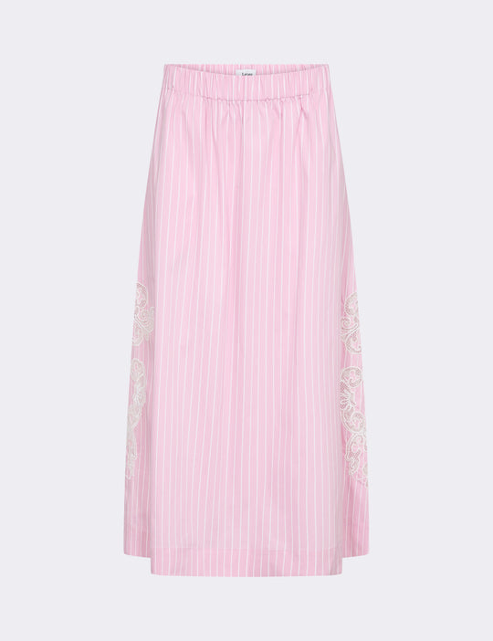 LR-PIPPIN 4 Kjol Lyseröd