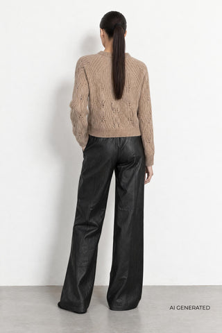 LR-NOREEN 15 Cardigan Sand