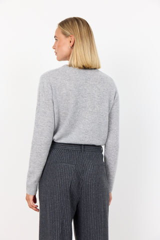 LR-ELOISE 2 Pullover Ljusgrått